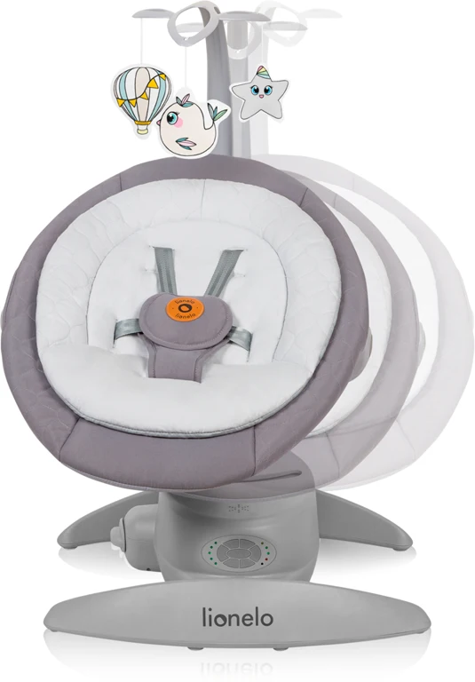 Дитячі електрокачелі Lionelo Mell Grey Stone
